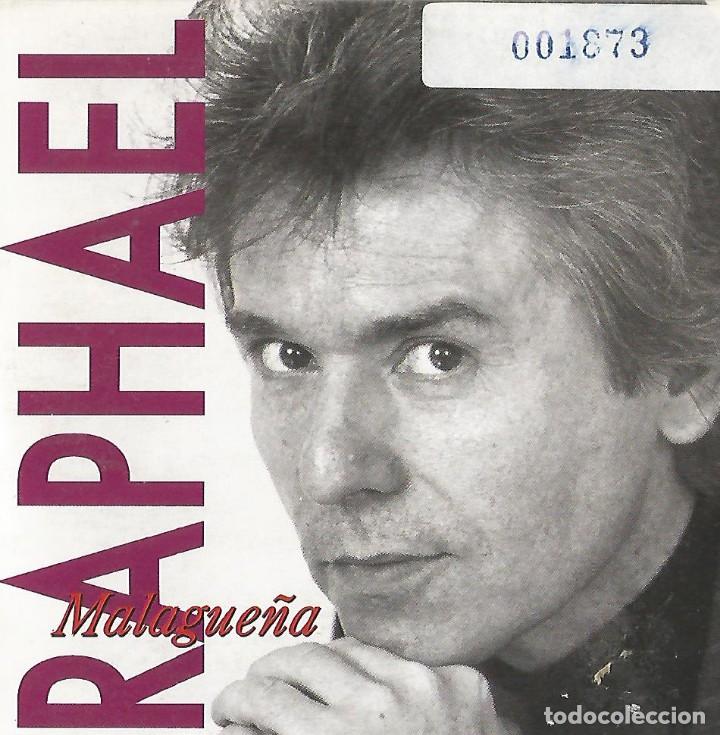 CDs de m&uacute;sica: RAPHAEL - MALAGUE&Ntilde;A CD SINGLE 1 TEMA - Foto 1