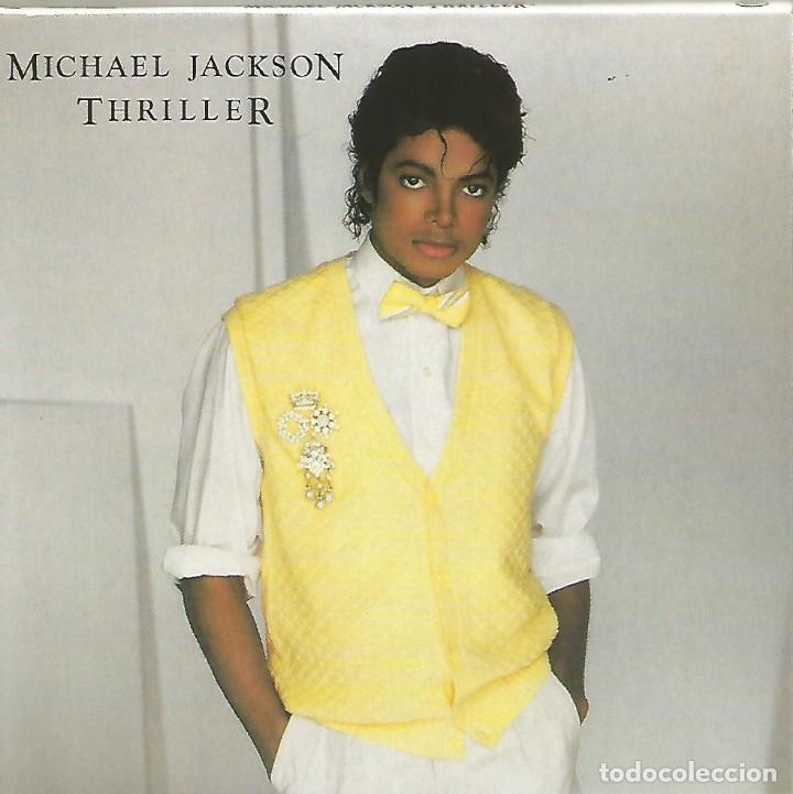 CDs de m&uacute;sica: MICHAEL JACKSON - THRILLER CD Y DVD (CARA A Y B) RARO - Foto 1