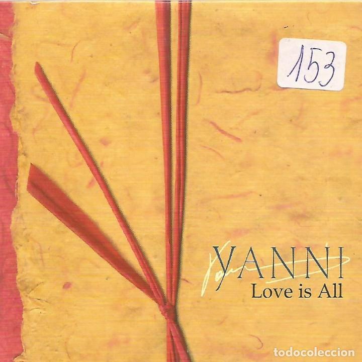 CDs de m&uacute;sica: YANNI - LOVE IS ALL CD SINGLE 1 TEMA - Foto 1