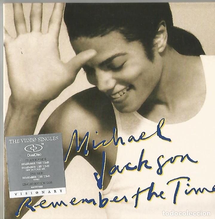 CDs de m&uacute;sica: MICHAEL JACKSON - REMEMBER THE TIME CD SINGLE (CD Y DVD CARA B)- - Foto 1
