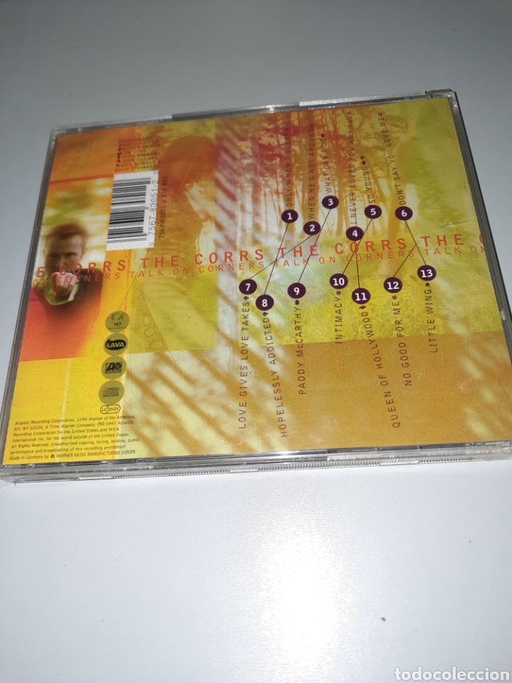 CDs de m&uacute;sica: CD THE CORRS, TALK ON CORNERS - Foto 2