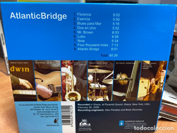 CDs de m&uacute;sica: Atlantic Bridge - Atlantic Bridge (CD) - Foto 2