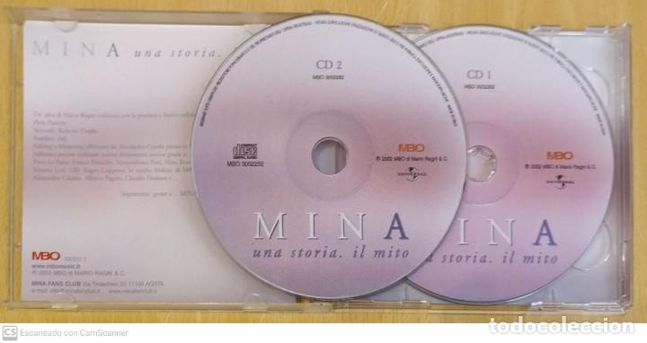 CDs de m&uacute;sica: MINA (UNA STORIA. IL MITO) 2 CDs 2002 - Foto 3