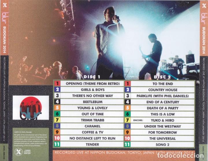 CDs de m&uacute;sica: 2 CDs - BLUR - Live Budokan 2014 - Foto 2