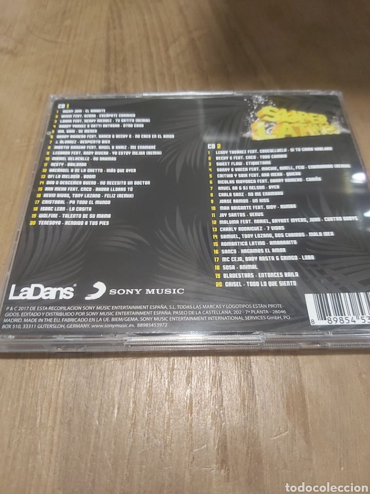 CDs de m&uacute;sica: 2017 S&Uacute;PER LATINOS NUEVOS - Foto 2