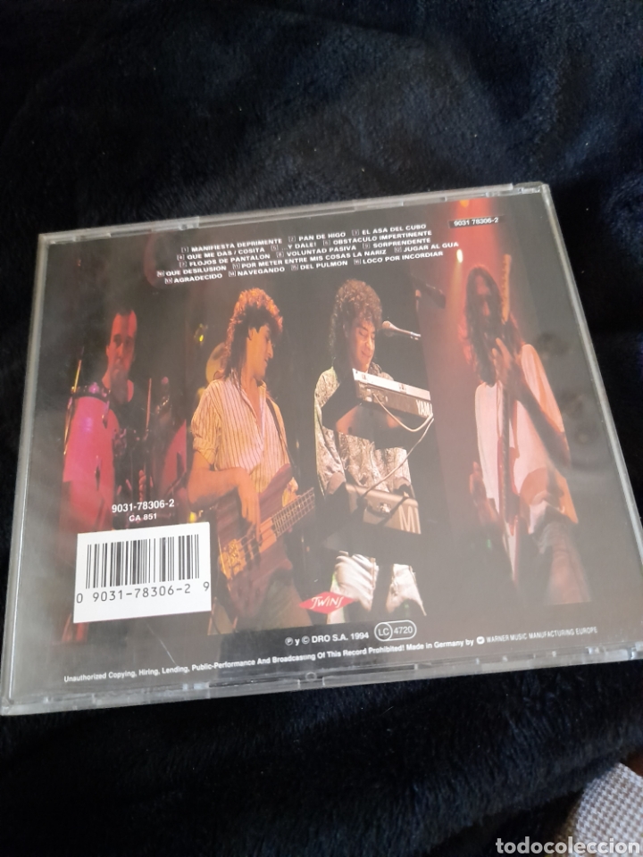 CDs de m&uacute;sica: CD de Rosendo, Directo - Foto 2