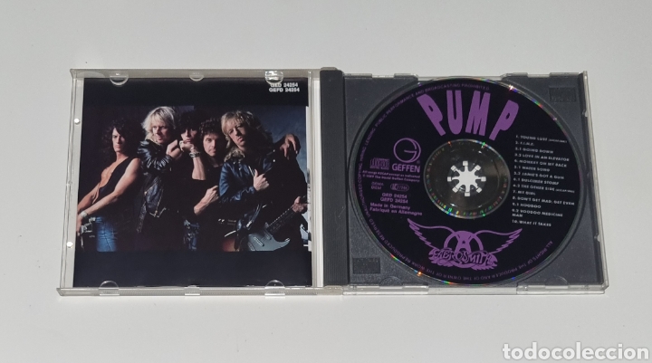 CDs de m&uacute;sica: AEROSMITH / CD 1989 / PUMP - Foto 2
