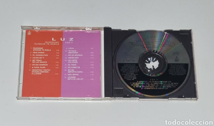 CDs de m&uacute;sica: LUZ CASAL / CD 1994 SPAIN / LUZ - Foto 2
