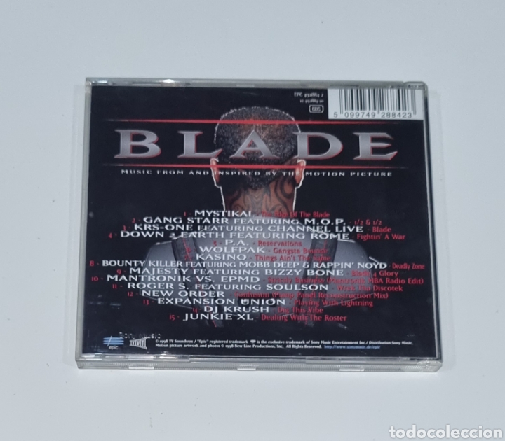 CDs de m&uacute;sica: BSO / CD / BLADE - Foto 3