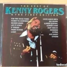 CDs de Música: KENNY ROGERS - THE BEST OF THE FIRST EDITION (CD). Lote 339365898