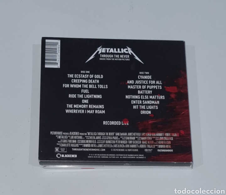 CDs de m&uacute;sica: METALLICA / 2CD DELUXE EDITION / THROUGH THE NEVER - Foto 3