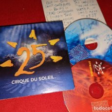CDs de Música: CIRQUE DU SOLEIL 25 DYNAMIQUE + POETIQUE 2CD 2009 DIGIPACK
