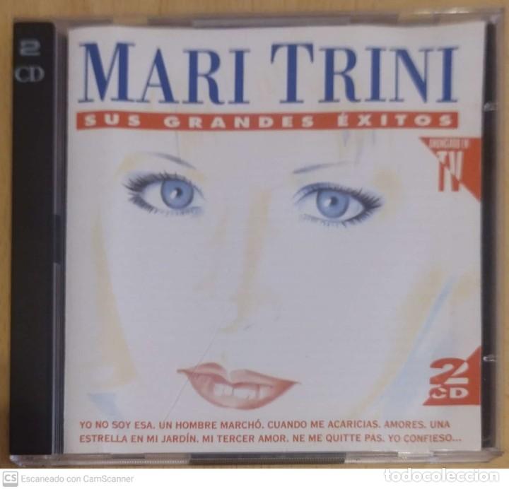 CDs de m&uacute;sica: MARI TRINI (SUS GRANDES EXITOS) 2 CDs 1993 - Foto 1