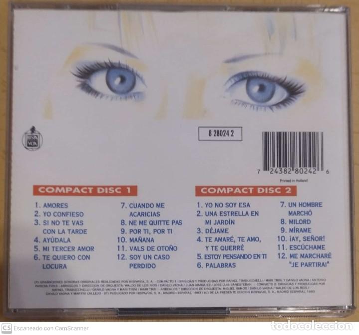 CDs de m&uacute;sica: MARI TRINI (SUS GRANDES EXITOS) 2 CDs 1993 - Foto 2