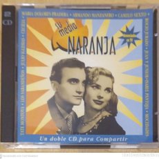 CDs de Música: SU MEDIA NARANJA - 2 CD'S 1995 (CAMILO SESTO, CECILIA, ROCIO JURADO, MOCEDADES, ISABEL PANTOJA..). Lote 339676703