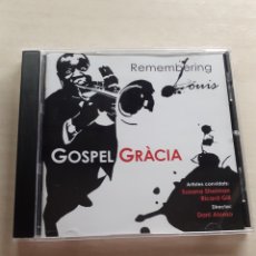 CDs de Música: CD. GOSPEL GRÀCIA - REMEBERING LOUIS. SUSANA SHEIMAN. RICARD GILI. DANI ALONSO. Lote 339693303