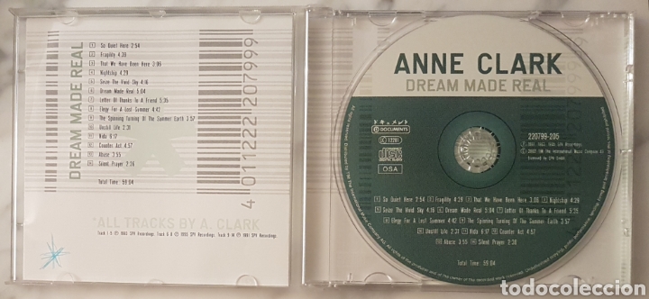 CDs de m&uacute;sica: CD ANNE CLARK - DREAM MADE REAL . SYNTH POP - Foto 3