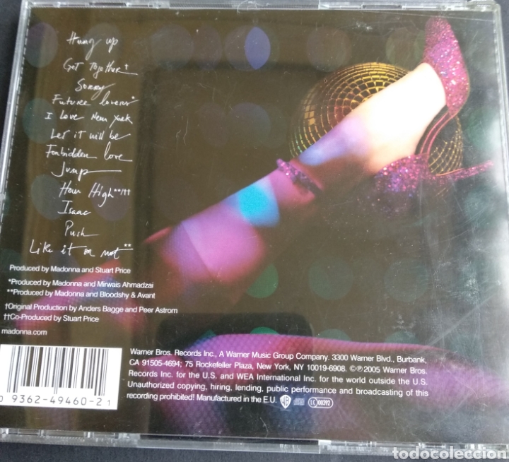 CDs de m&uacute;sica: *MADONNA, CONFESSIONS, EU, WARNER, 2005 - Foto 2