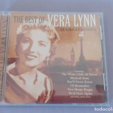 CDs de Música: VENDO CD THE BEST OF VERA LYNN, COLLECION ALBUM 25 PISTAS 1996,USADO, EN BUEN ESTADO. Lote 340067273