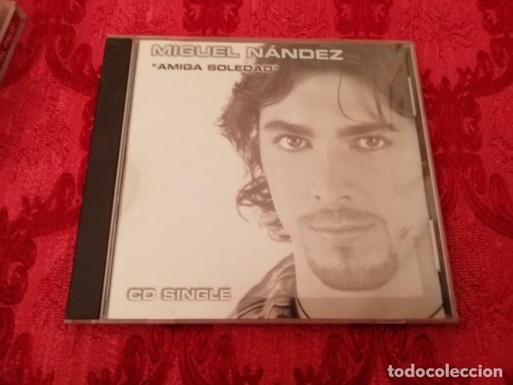 CDs de m&uacute;sica: Miguel nandez amiga soledad CD single - Foto 1
