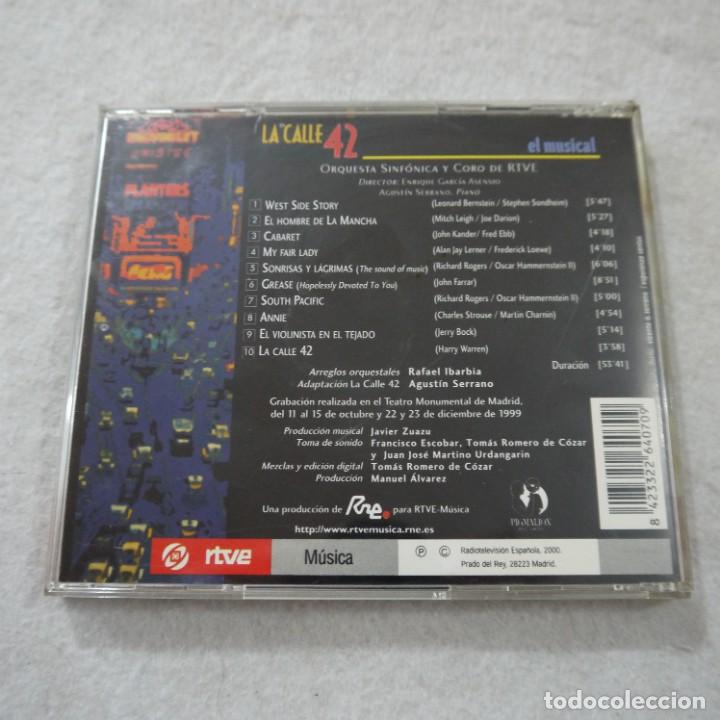 CDs de m&uacute;sica: LA CALLE 42 EL MUSICAL - CD 2000 - Foto 3