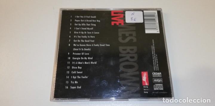 CDs de m&uacute;sica: C12- James Brown - Live- CD NUEVO - Foto 2