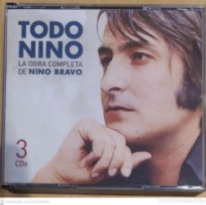 CDs de Música: NINO BRAVO (TODO NINO - LA OBRA COMPLETA DE NINO BRAVO) 3 CD'S 2003. Lote 339921768