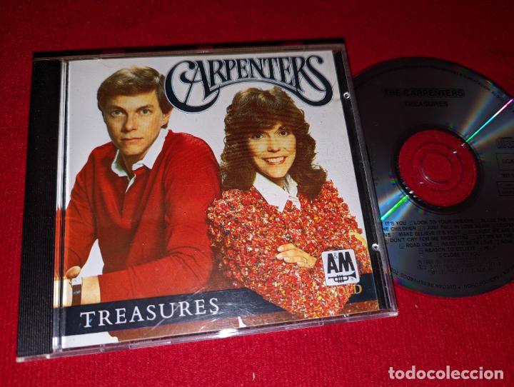 Music CDs: THE CARPENTERS Treasures CD 1992 A&M ESPA&Ntilde;A SPAIN