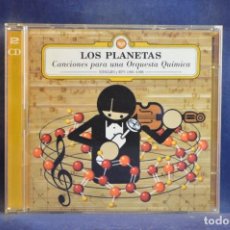 CDs de Música: LOS PLANETAS - CANCIONES PARA UNA ORQUESTA QUÍMICA (SINGLES Y EPS 1993~1999) - 2 CD. Lote 340142018
