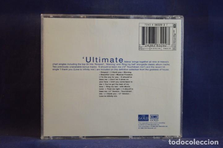CDs de m&uacute;sica: ADEVA - ULTIMATE ADEVA - CD - Foto 2