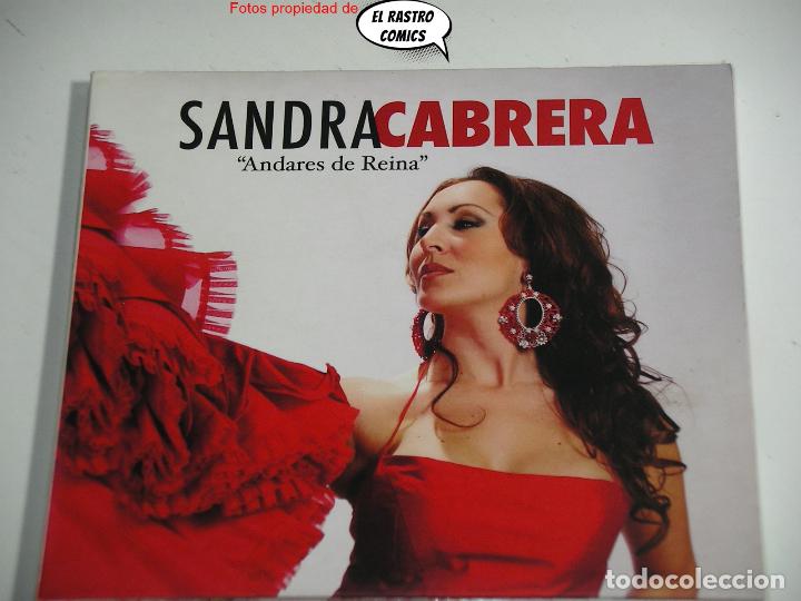 CD di Musica: Sandra Cabrera, Andares de Reina, CD Fods, Fonogr&aacute;fica del Sur, 2011, muy buen estado, Copla