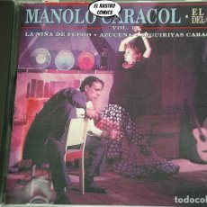 CDs de Música: MANOLO CARACOL, EL REY DEL CANTE VOL 1, CD ORFEÓN, 1994, VER DESCRIPCIÓN. Lote 340180378