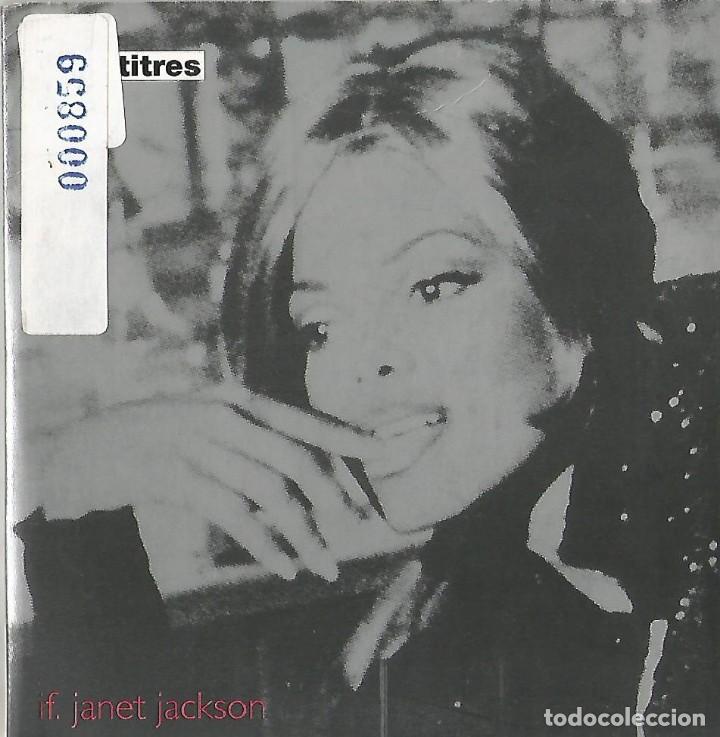 CDs de m&uacute;sica: JANET JACKSON - IF CD SINGLE 1 TEMA - Foto 1