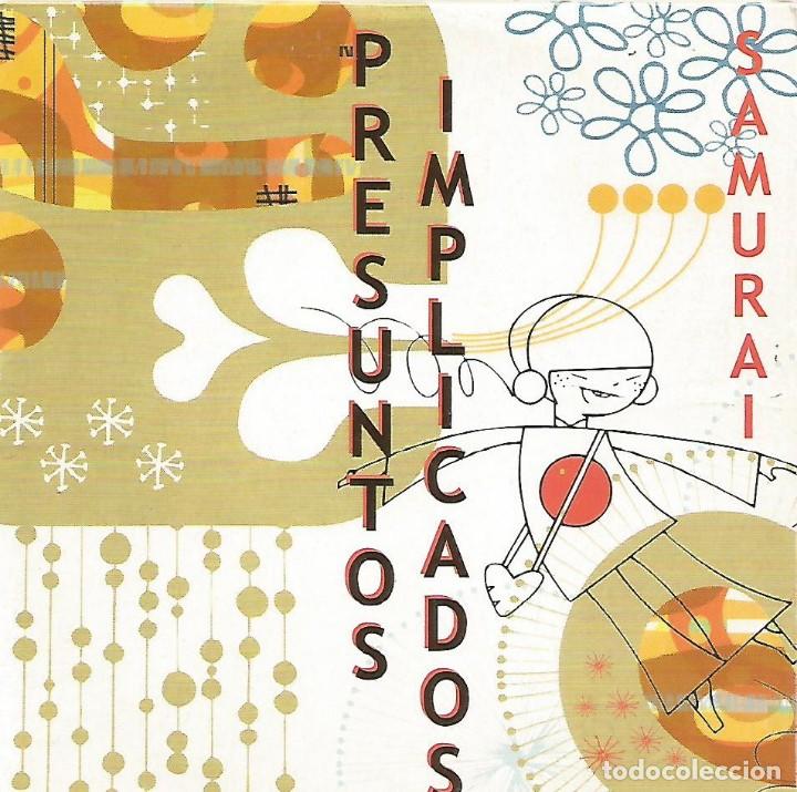 CDs de m&uacute;sica: PRESUNTOS IMPLICADOS - SAMURAI CD SINGLE 1 TEMA - Foto 1