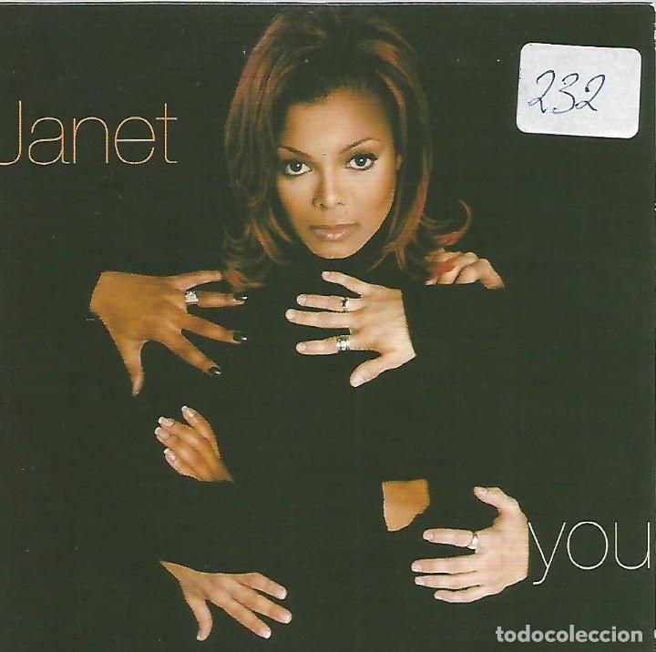 CDs de m&uacute;sica: JANET JACKSON - YOU CD SINGLE 2 TEMAS - Foto 1