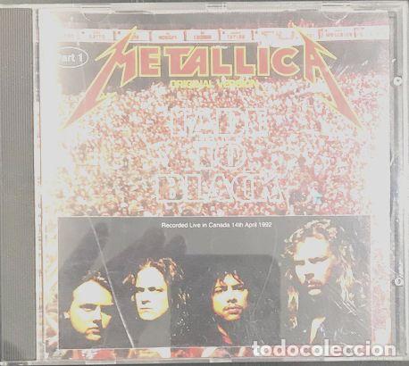 cd metallica fade to black bootleg live in ca - Acquista CD di musica rock  su todocoleccion