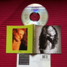 CDs de Música: BELINDA CARLISLE: RUNAWAY HORSES. CD AOR EDICIÓN ORIGINAL 1989 VIRGIN RECORDS.. Lote 340321193