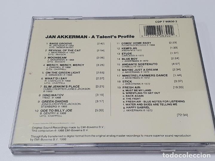 CDs de m&uacute;sica: CD Jan Akkerman - 1988 - profile - Foto 3