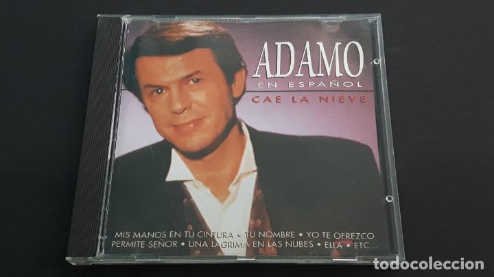 CDs de m&uacute;sica: CD ADAMO - CAE LA NIEVE - EN ESPA&Ntilde;OL - Foto 1