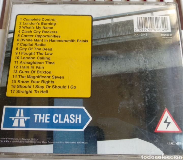 CDs de m&uacute;sica: *THE CLASH, EU, COLUMBIA, 1999 - Foto 2