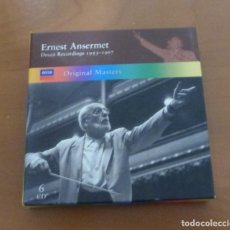 CDs de Música: ERNEST ANSERMET (ORIGINAL MASTERS - DECCA, 6 CDS) IMPECABLE. Lote 340341133