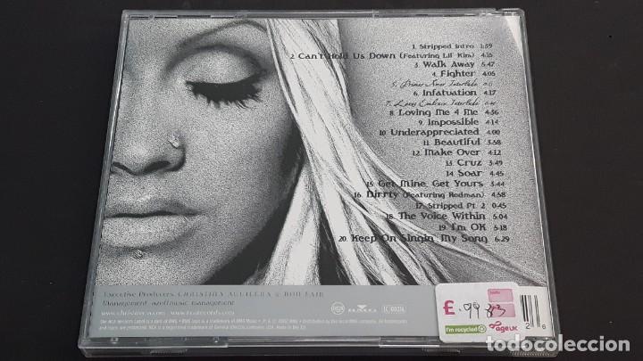CDs de m&uacute;sica: CD CHRISTINA AGUILERA - STRIPPED - Foto 3