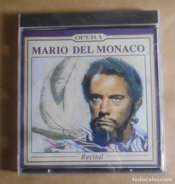 CDs de m&uacute;sica: CD - MARIO DEL MONACO - RECITAL - OPERA - - Foto 1