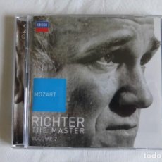 CDs de Música: RITCHER THE MASTER (VOLUMEN 2) - MOZART (DECCA, 2 CDS). Lote 340397873