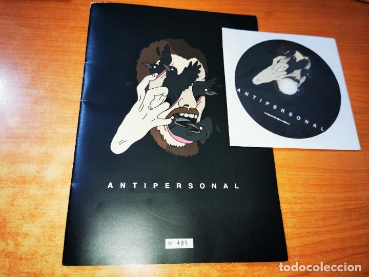 CD di Musica: KIKE M Antipersonal CD ALBUM PROMO NUMERADO N&ordm; 481 EDICION REVISTA MUY RARO CONTIENE 19 TEMAS