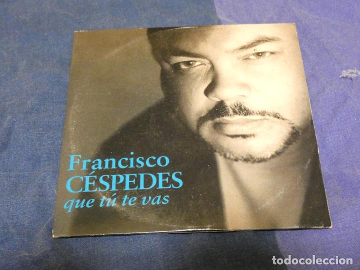 CDs de m&uacute;sica: boxx169 CD single Francisco Cespedes que tu te vas - Foto 1