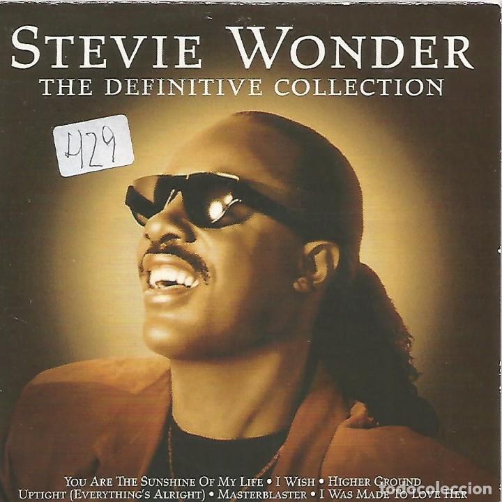 CDs de m&uacute;sica: STEVIE WONDER - DEFINITIVE COLLECTION CD SAMPLER 6 TEMAS - Foto 1