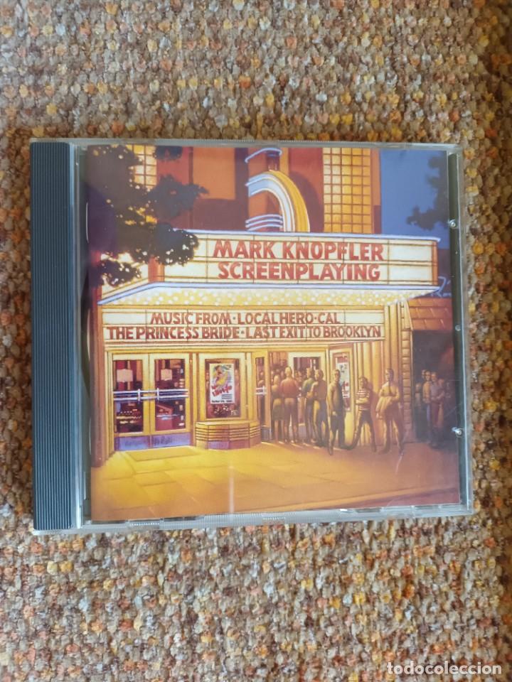 CDs de m&uacute;sica: Mark Knopfler , Screenplaying , CD 1993 estado impecable. - Foto 1