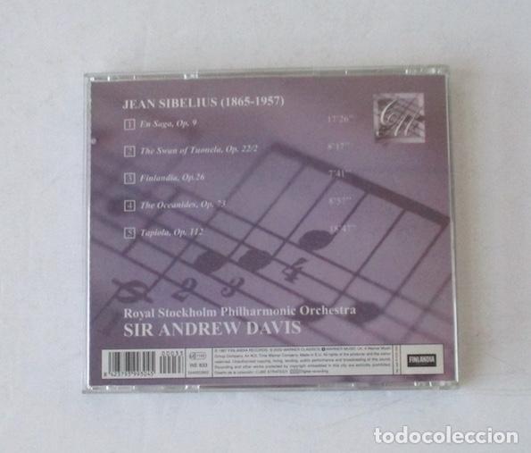 CDs de m&uacute;sica: SIBELIUS - SIR ANDREW DAVIS - Foto 3