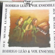 CDs de Musique: RODRIGO LEÃO & VOX ENSEMBLE, AVE MUNDI LUMINAR, CD CBS, 1993, NEO-CLASSICAL. Lote 340754268